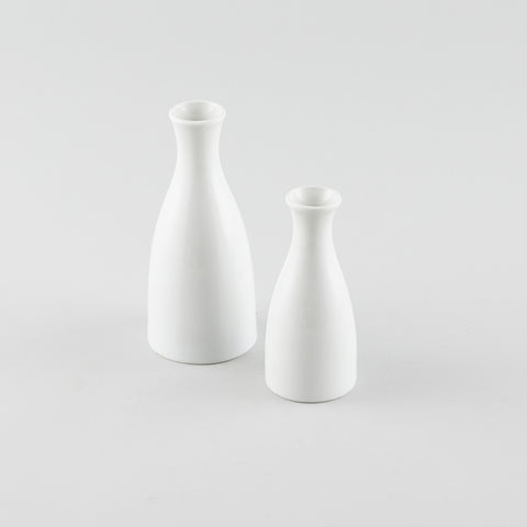 Sake Bottle - White (L) - Logo
