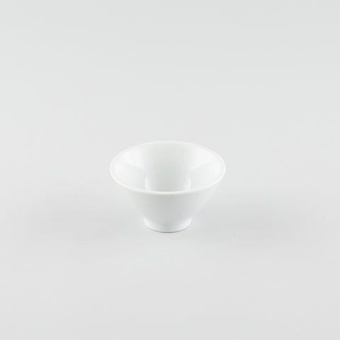V-Shape Rice Bowl - White