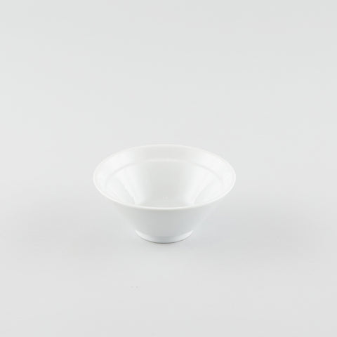 V-Shape Large Rice Bowl - White