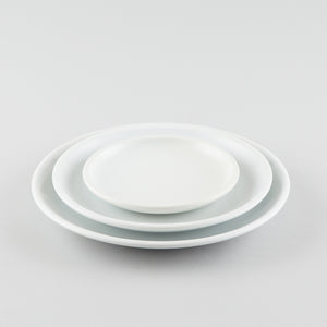 Round Coupe Side Plate - White (S)