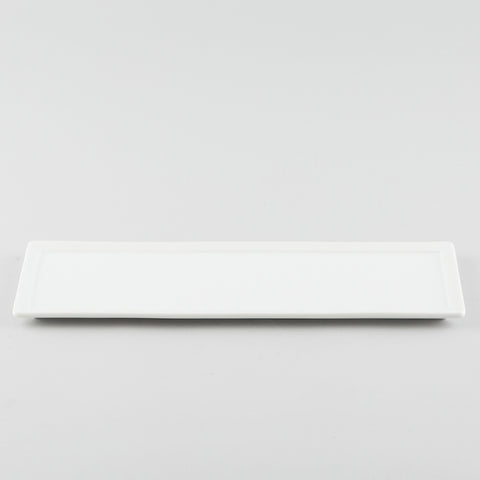 Rectangle Platter with Narrow Rim - White