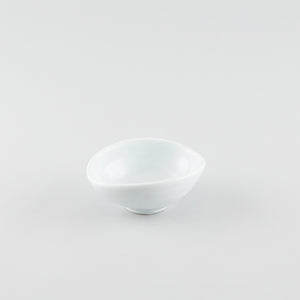 Warped Side Bowl - White