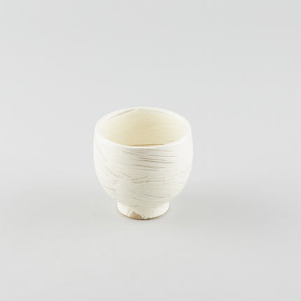 Koshun Round Bowl Hakeme White