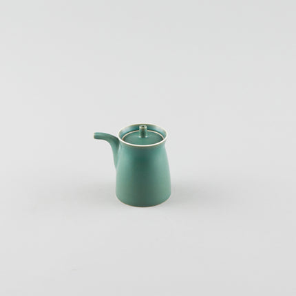 Hakusan Soy Pot Tenmoku Green