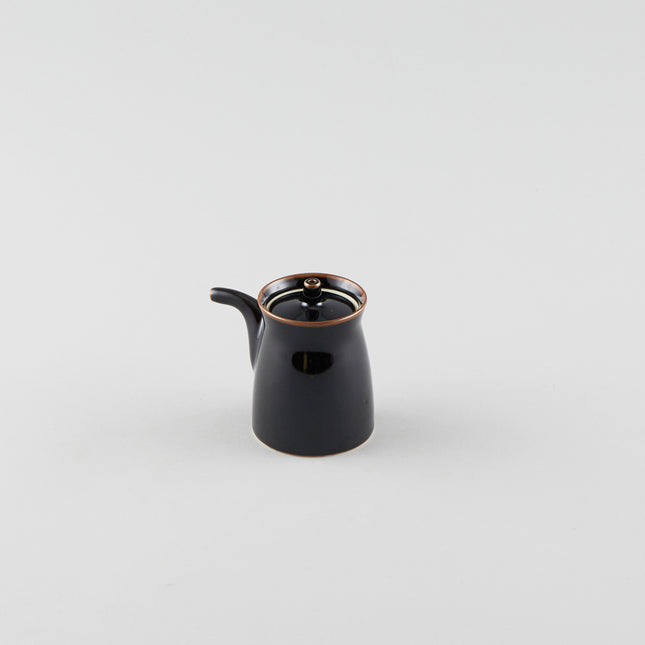 Hakusan Soy Pot Tenmoku Black