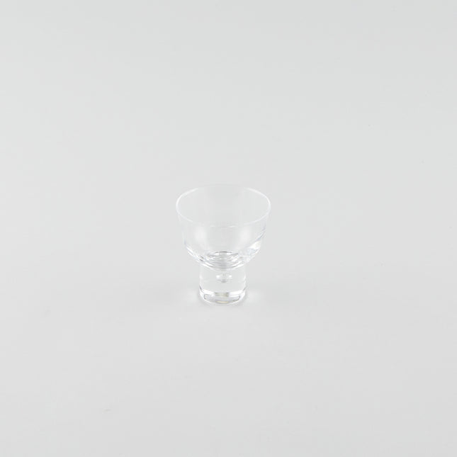 Flare Glass Sake Cup with Base