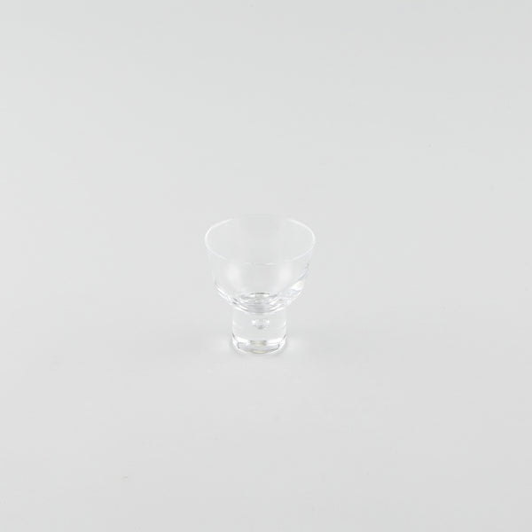 Flare Glass Sake Cup with Base