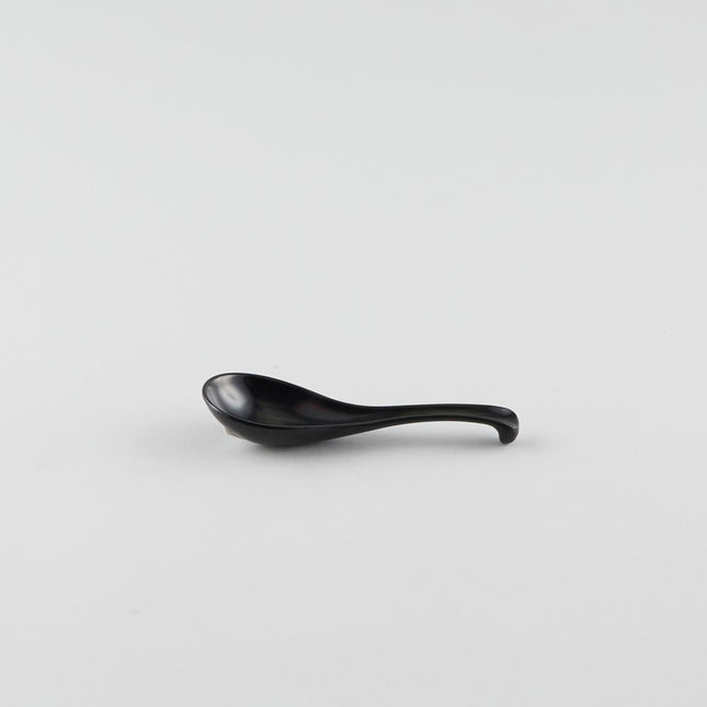Spoon Melamine Black
