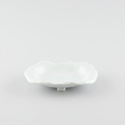 Serene White Oblong Shallow Dish