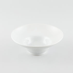 Deep-Dish/Tempo Bowl with Slant Rim 11oz - White