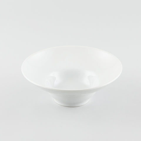 Deep-Dish/Tempo Bowl with Slant Rim 11oz - White