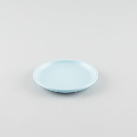 Round Coupe Side Plate - Blue  (S)