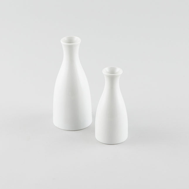 Sake Bottle - White (L) - Logo