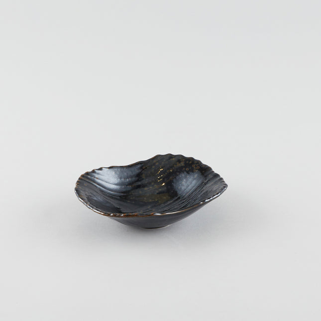 Earth Black Oblong Shallow Dish