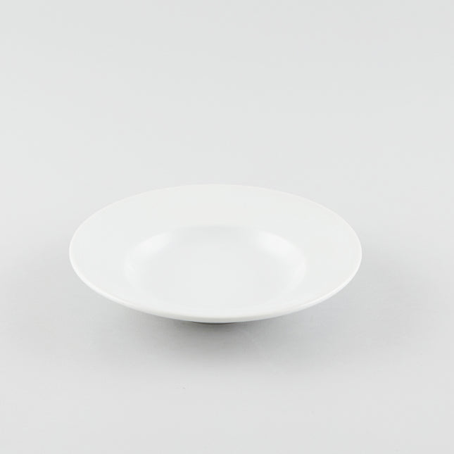 Dinner Deep-Dish with Rim - White 7 oz