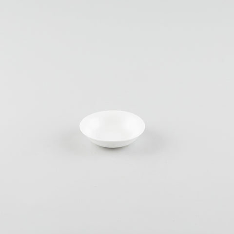 Finer Round Soy Sauce Dish - White