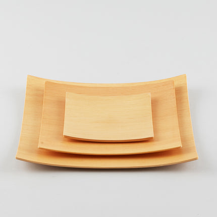 Gold Craft Plywood Square Dish S