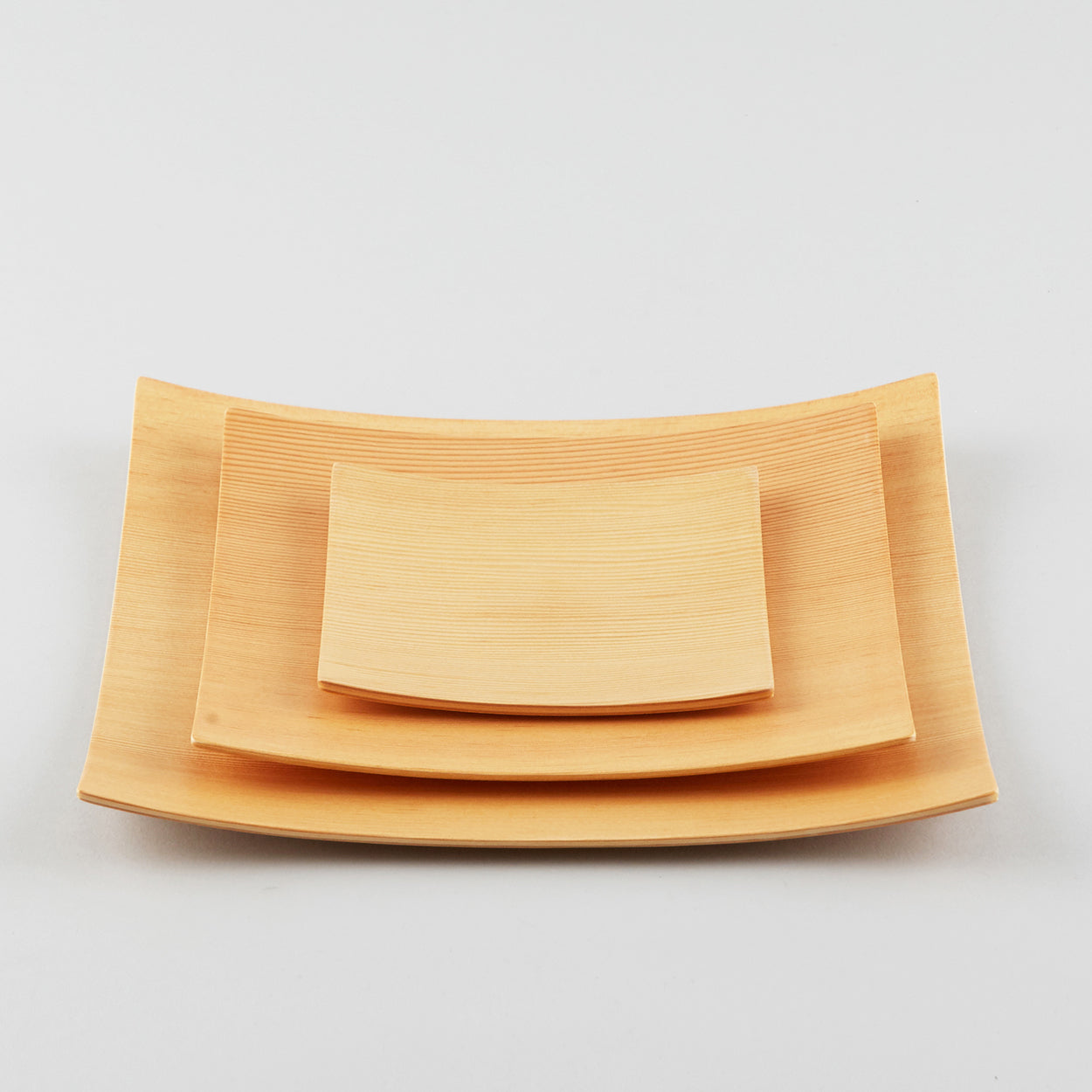 Gold Craft Plywood Square Dish M
