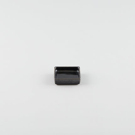 Single Square Sauce Dish - Black