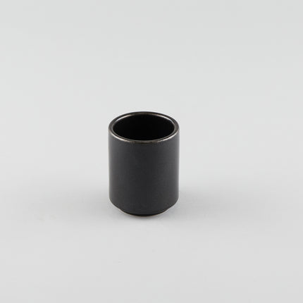 Tea Cup - Black (L) - Logo
