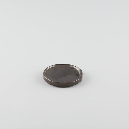 Half-Moon Slant Sauce Dish - Black