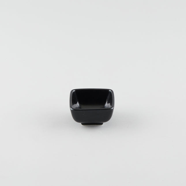 Rounded Square Bowl - Black (S)