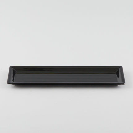 Narrow Rectangle Plate - Black