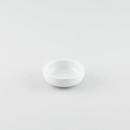 Medium Size Shallow Sauce Dish - White