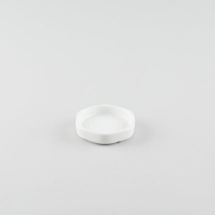 Hex Soy Sauce Dish - White