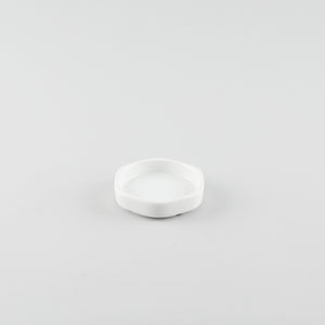 Hex Soy Sauce Dish - White