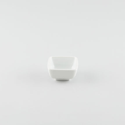 Rounded Square Bowl - White (S)