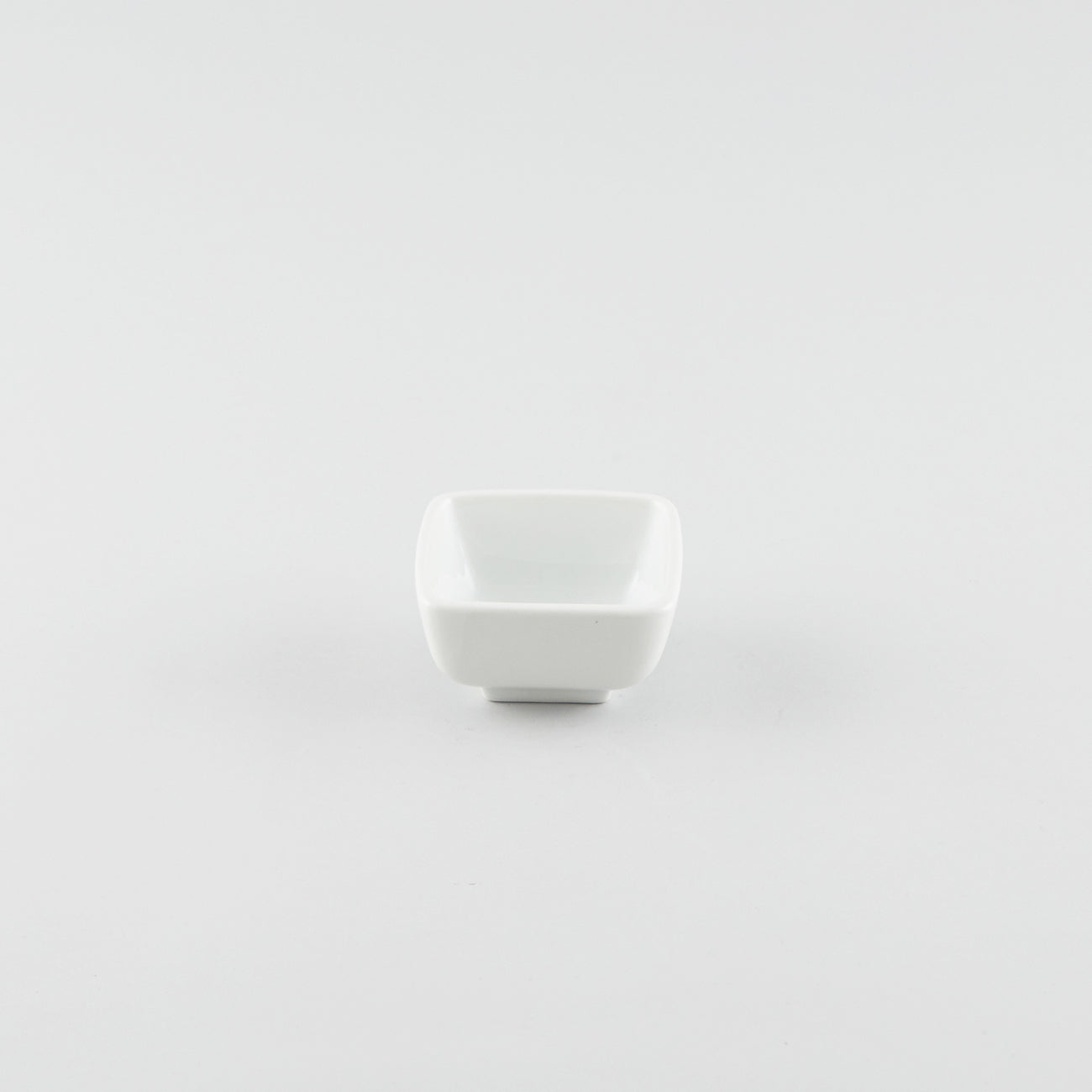 Rounded Square Bowl - White (S)
