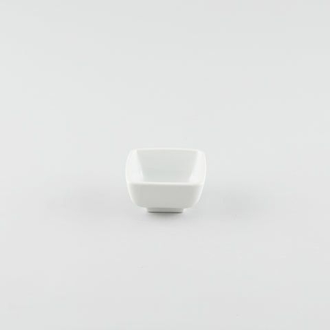 Rounded Square Bowl - White (S)
