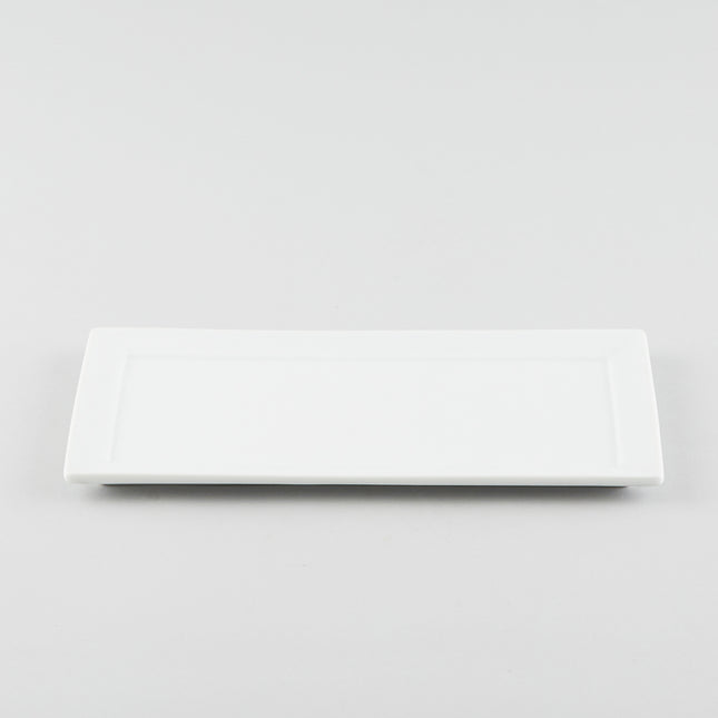 Rectangle Platter with Narrow Rim - White