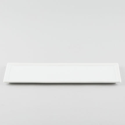 Rectangle Platter with Narrow Rim - White