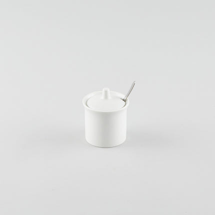 Chili Pepper/Sugar Pot White (No Spoon)