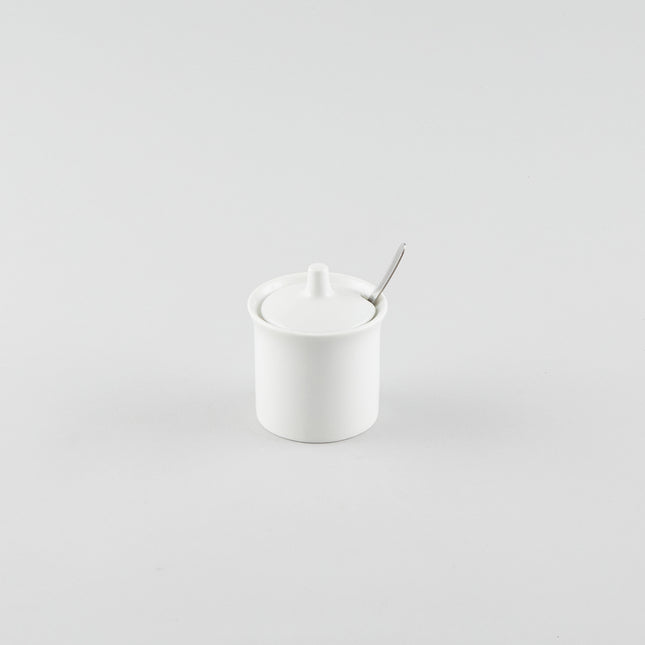 Chili Pepper/Sugar Pot White (No Spoon)