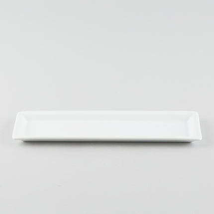 Narrow Rectangle Plate - White