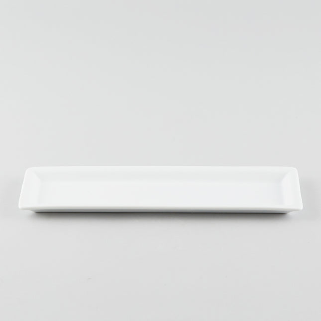 Narrow Rectangle Plate - White