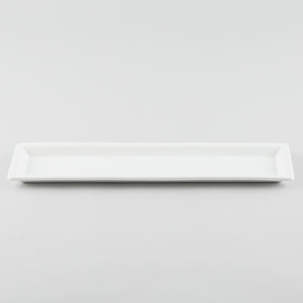 Narrow Rectangular Plate - White