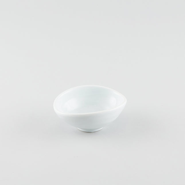 Warped Side Bowl - White