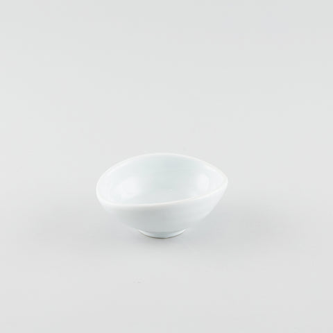 Warped Side Bowl - White